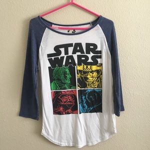 Star Wars Baseball Tee